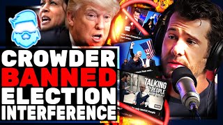 Steven Crowder DECLARES WAR On Youtube After ABSURD Reason For Ban Revealed Massive Banwave Coming [upl. by Kemppe127]