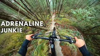 Crazy Speed Down the Gnarliest Mountain Bike Trails [upl. by Naomi786]