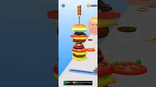 XXl Sandwich Game shorts mobilegame shortsfeed viralshorts burger gaming funnyshorts [upl. by Neerroc733]