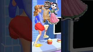 Tippy toe Talking Angela 2 shorts funnyvideo [upl. by Arihsa]