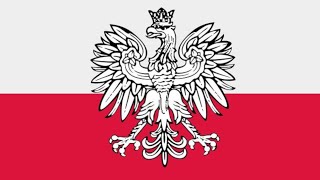 🇵🇱 HYMN POLSKI  MAZUREK DĄBROWSKIEGO PIEŚNI PATRIOTYCZNE  instrumentalpodkładkaraoke z tekstem [upl. by Ardnaek]