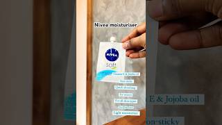 Nivea soft moisturiser review moisturizer skincarereview skincareroutine sunscreen subscribe [upl. by Ablem]