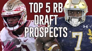 Top 5 RB Draft Prospects At This Moment [upl. by Asyal]