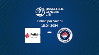 Aliağa Petkimspor – Bahçeşehir Koleji BGL Playoff Çeyrek Final [upl. by Zetrok]