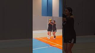 Exercício de aquecimento para treino de voleibol [upl. by Pembroke]