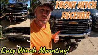 Front Hitch Receiver  2024 Chevrolet Silverado 2500HD [upl. by Hatcher155]