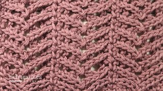 Wide Herringbone Stitch  How to Crochet [upl. by Pebrook]