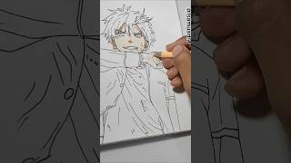 Drawing Sakura from wind breaker 🍃  tutorial ✨shorts windbreaker [upl. by Lenssen]