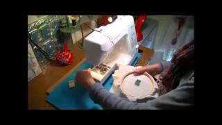 Darning on a Janome Sewing Machine My Style 32S [upl. by Retniw]