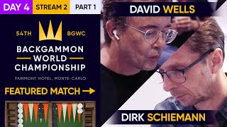 54th Backgammon World Championship  Day 4  Stream 2  Part 1  High Roller amp WC Main Undefeated [upl. by Granville]