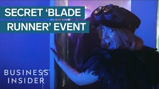 We Went Inside A Secret Immersive Blade Runner Event [upl. by Massiw]