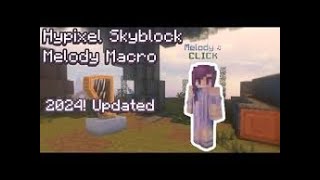 How to Get Melodys Hair 300ms in Hypixel Skyblock Melodys Hair Macro V2 [upl. by Bil230]