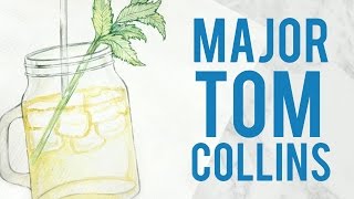 Major Tom Collins Recipe with Pig Beach BBQ  Wine Awesomeness [upl. by Montague]