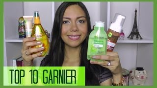 TOP 10 GARNIER MIS FAVORITOS ♡  MARIEBELLE [upl. by Cohla]