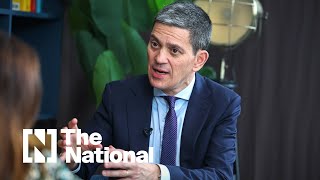 David Miliband on Gaza Lebanon and Global Humanitarian Crises [upl. by Assilam650]