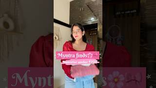 Myntra sweater haul viral myntra meesho fashion winter underbudget affordable cardigan [upl. by Adnak323]