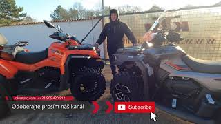 CFMOTO Gladiator CFORCE 850XC 2023 vs CFMOTO Gladiator X625 Touring Overland 2023 Porovnanie [upl. by Maryellen]