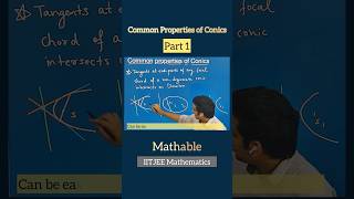 All Conic Sections  Common Properties of Parabola Ellipse amp Hyperbola education iitjee [upl. by Ignazio]