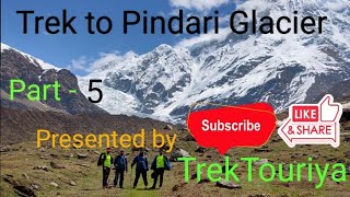 Trek to Pindari Glacier Part  5 Phurkia to Bangalee Babas Ashram [upl. by Giwdul]