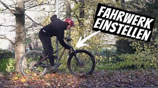 MTB FEDERUNG RICHTIG einstellen  Mountainbike Federgabel amp Dämpfer BASIC SETUP Tipps  Jordan Hugo [upl. by Naffets]