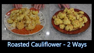 Italian Grandma Makes Roasted Cauliflower  2 Ways [upl. by Etnaled]