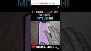 FR CONFIGURATOR  Variadores Mitsubishi Electric [upl. by Gavra305]