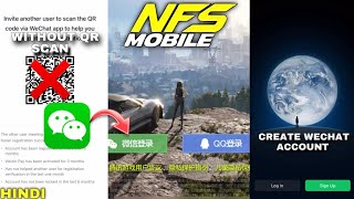 How To Create WeChat Account Without QR Code Scan  HOW TO LOGIN NFS MOBILE [upl. by Thibault]