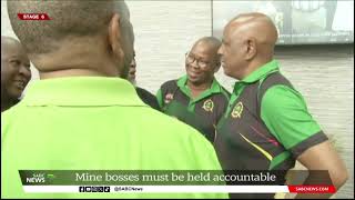 Impala Mine Accident I Mining bosses must be held accountable Joseph Mathunjwa [upl. by Ahsier]