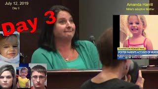 Day 3Part 1 Rosenbaum Trial  Adoptive Mother Of Lailas Sister Millie Amanda Harrill Testifies [upl. by Larochelle]