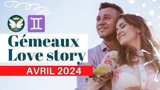 GÉMEAUX ♊️❤️ AVRIL 2024 🌞  Une RÉCONCILIATION 💖 pleine DAMOUR 🥰 et de Peurs 😱 [upl. by Thgiwd]