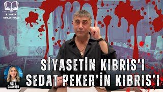 Siyasetin Kıbrısı Sedat Peker’in Kıbrısı  Figen ÇalıkuşuKitabın Ortasından sedatpeker kıbrıs [upl. by Elyse857]