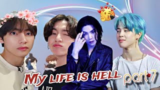 💔 My life is hell 🙂  part7  yoonminlovestory yoonmin taekook [upl. by Merell462]