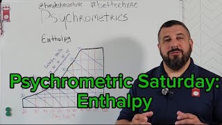 Psychrometric Saturday Enthalpy [upl. by Ycaj515]