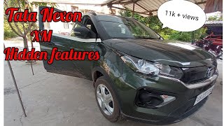 Top hidden Features of tata nexon xm 2021bs6 new variant dieseltata nexon ke hidden features xm [upl. by Neliac]