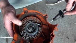 HOW TO REPLACE PULL CORD STIHL BLOWER [upl. by Garland]