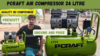 PCRAFT 24LITRE AIR COMPRESSOR MACHINE AIR COMPRESSOR MACHINE  AIR COMPRESSOR PRICE IN PAKISTAN [upl. by Ybor647]