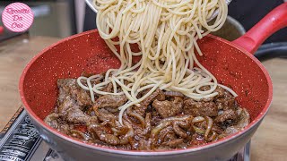 MACARRÃƒO AO BIFE ACEBOLADO  COMBINAÃ‡ÃƒO DELICIOSA DEMAIS  RECEITAS DA CRIS [upl. by Onailil639]