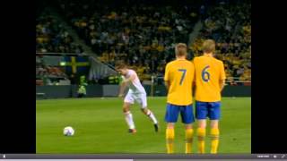 Os Gols de Suécia 4 x 2 Inglaterra  Show de Ibrahimovic [upl. by Sivel]