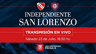 🔴 VIVO Independiente vs San Lorenzo  Fecha 9 Liga Profesional [upl. by Gosnell]