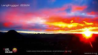 Iceland Has The Orange Stuff But Upside Down  Gorgeous Sunrise Timelapse 22924 [upl. by Eniawtna589]