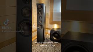 Svs loudspeakers ultra evolution in demo 92 immersive sound by Dovel Destelbergen tel 0477840893 [upl. by Acinaj]