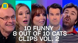 10 Funny Clips From 8 Out of 10 Cats  Volume 3  8 Out of 10 Cats  Banijay Comedy [upl. by Zehcnas]