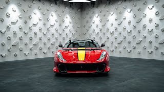 Ferrari 812 Competizione Aperta with beautiful Livery  One of 599 [upl. by Llenrub]