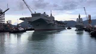 LHD TRIESTE L9890 sea trials [upl. by Brookner]