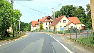 🇩🇪 Driving in Germany  Schöpstal  Görlitz Region  Most Beautiful Village in Germany 4k60fps [upl. by Eikcor]