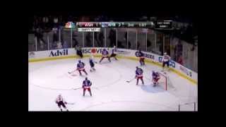 Capitals VS Rangers Game 1  April 28th 2012 [upl. by Ynehpets717]