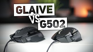 Corsair GLAIVE vs Logitech G502 [upl. by Anahsak]