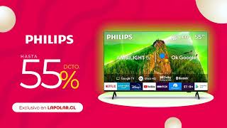 Philips TV hasta 55 de dcto [upl. by Llerrud]