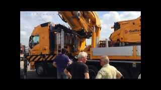 Gaffert new Volvo 150 ton crane in action [upl. by Ervine]