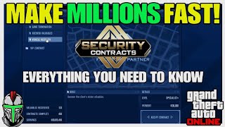 GTA 5 Online Security Contract Money Guide Everything You Need To Know [upl. by Bonnes]